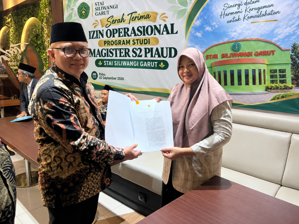 STAI Siliwangi Garut Resmi Terima KMA Izin Penyelenggaraan Program Magister (S2) Pendidikan Islam Anak Usia Dini
